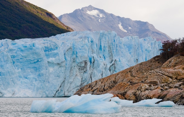 Detail of a glacier of the Perito Moreno Glacier