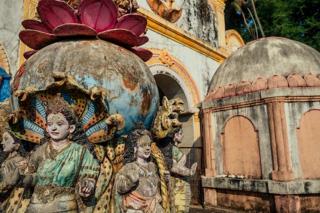 Detail of a Hindu temple