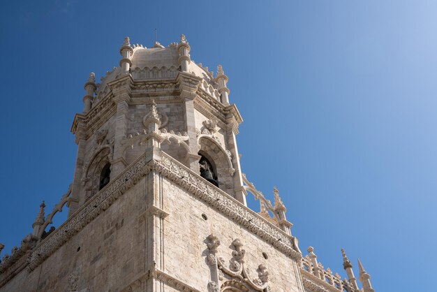 Detail of the magnificent carvings on the Monastery of Jeronimos in Belem