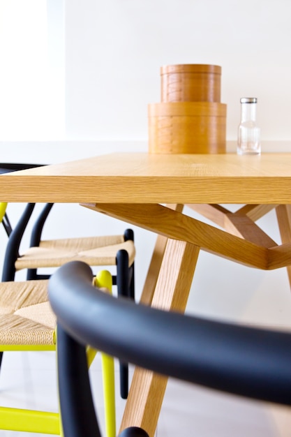 Photo detail of modern dining room