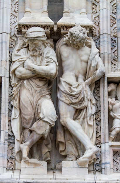 イタリア、ミラノ大聖堂の詳細