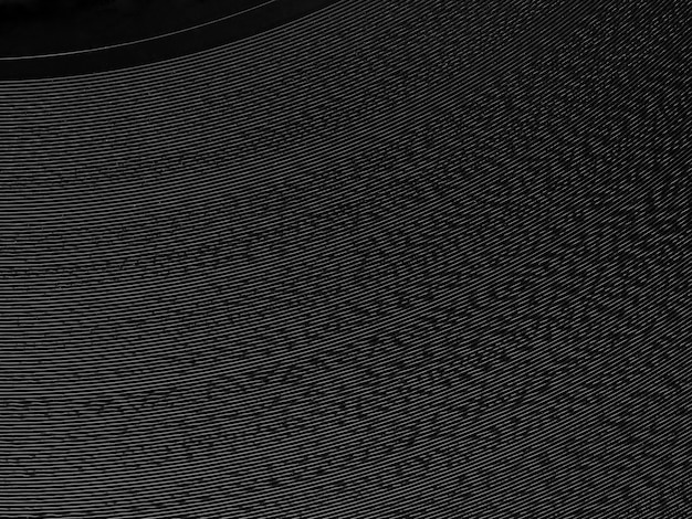 Detail of record grooves