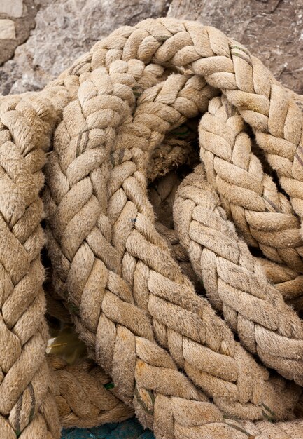 Detail of ships rope