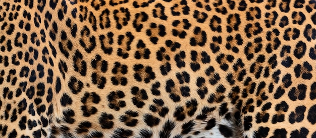 Photo detail skin of leopard.