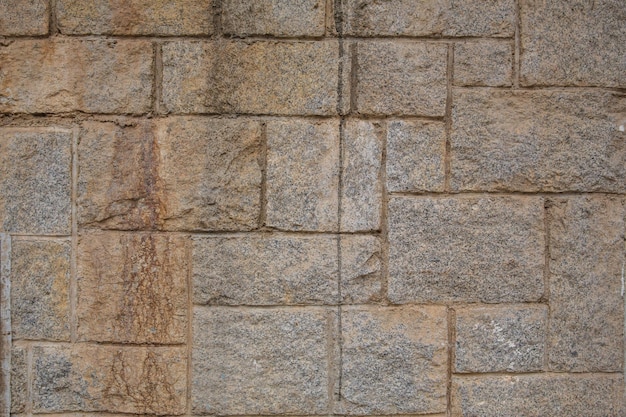 Detail of stone texture wall