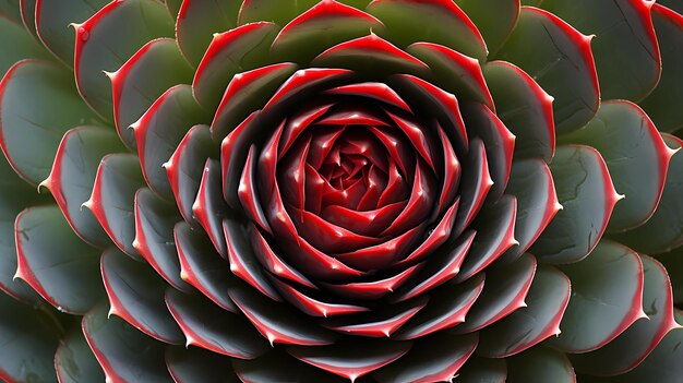 Detail of Succulent Rosette