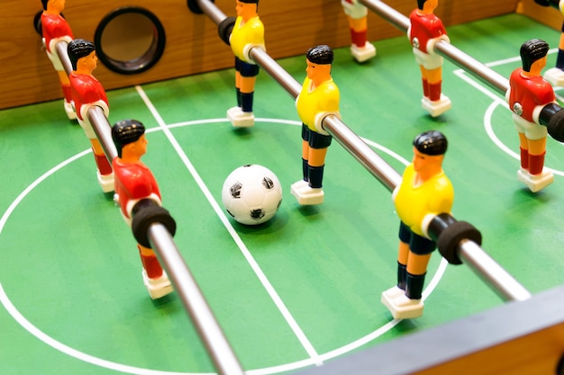 テーブルサッカーゲームの詳細