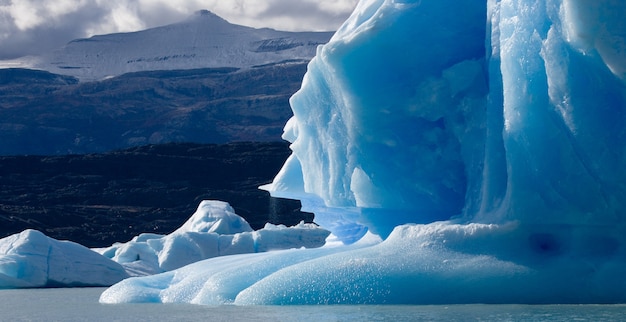 Detail van een gletsjer van de Perito Moreno-gletsjer in Argentinië