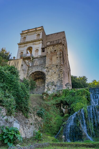 Detail van Villa d'Este in Tivoli, Italië