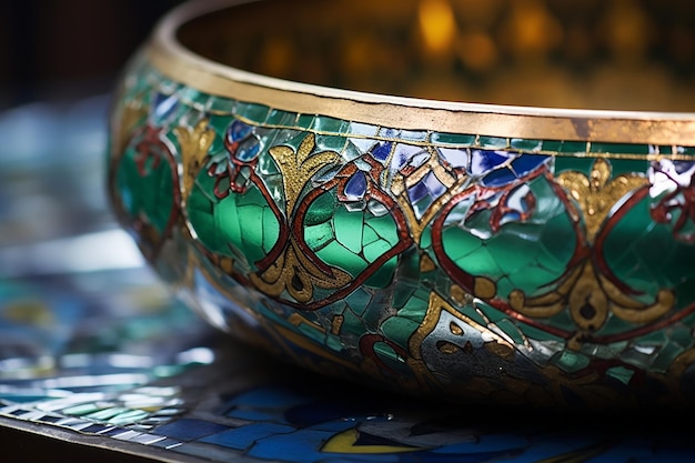 Detail View of a Holy Water Bowl