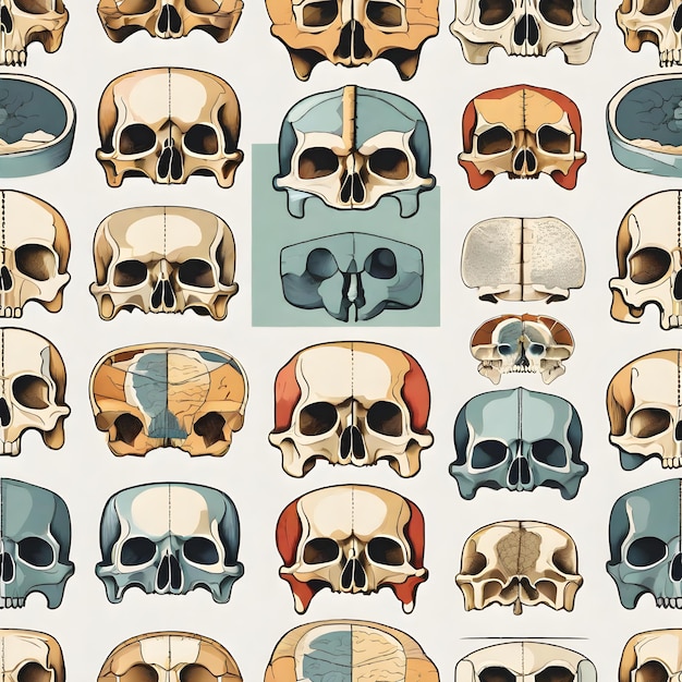 詳細な骨の解剖学