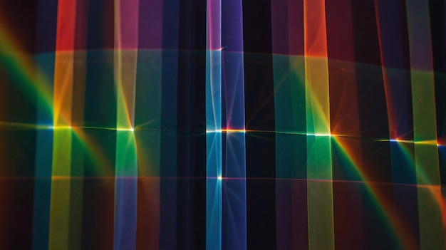 Detailed CloseUp of a Diffraction Grating Pattern | Premium AI ...