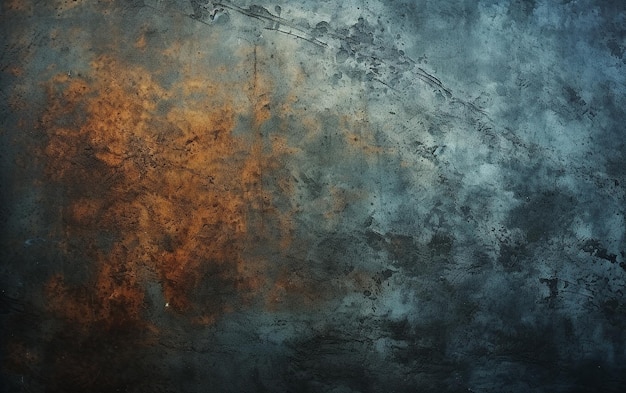 Detailed Dark Grunge Style Texture Background