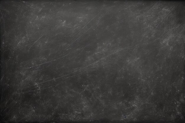 Detailed grainy texture of dark used chalkboard