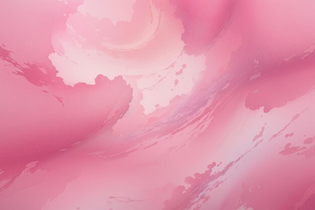 Detailed hand painted pink watercolour background