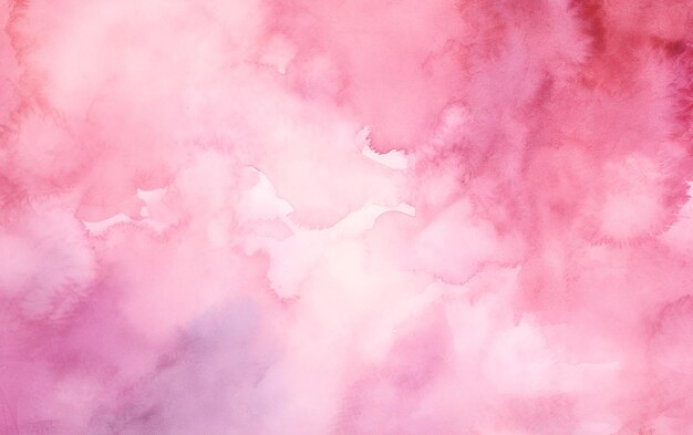 Detailed HandPainted Pink Watercolor Background