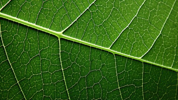 Detailed leaf texture