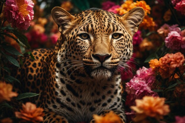 Detailed photo of a leopard