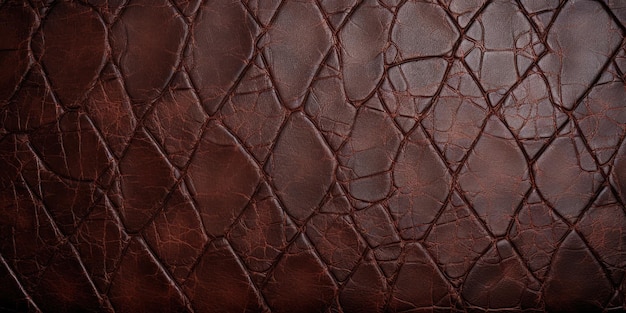 Detailed texture of dark leather