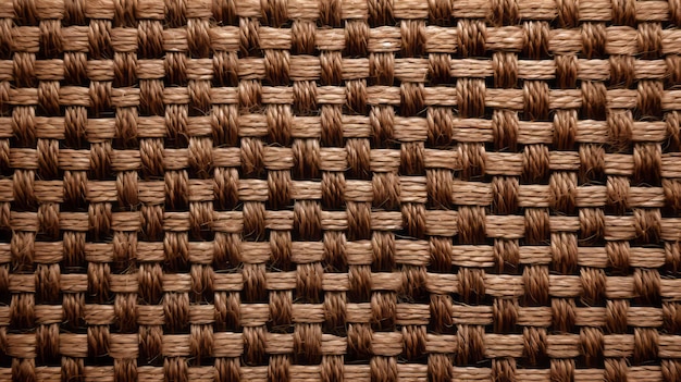 Detailed Woven Fabric Texture Background With Mesh Pattern