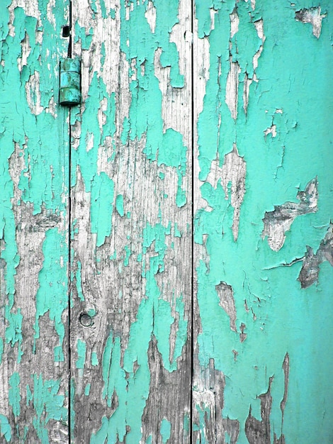 Detailfoto van een geschilde muur