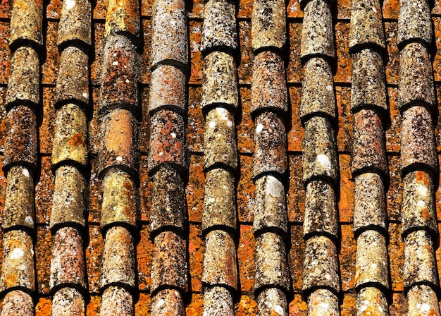 Detailfoto van het dak