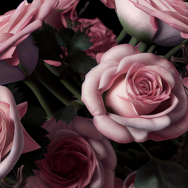 Details of beauty roses