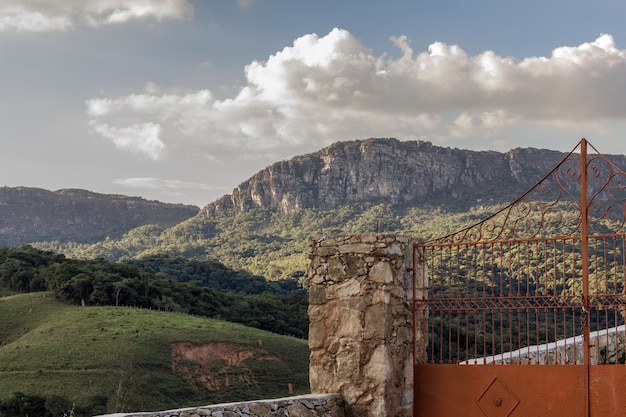 Photo details of the city of tiradentes in brazil