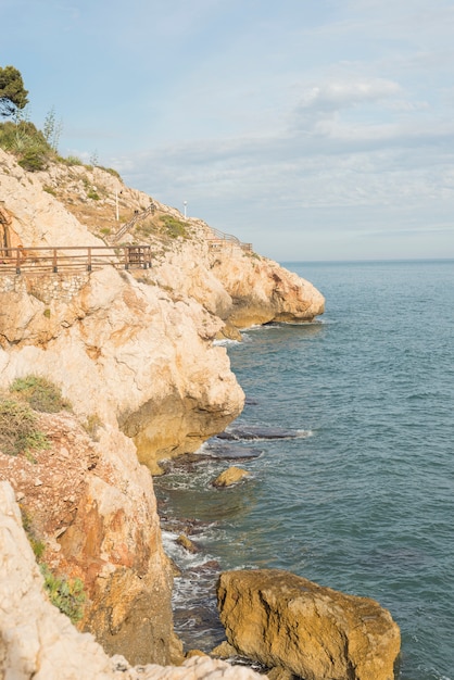 Details of the coast of Malaga