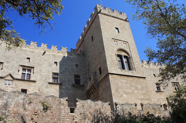 details on Grand Master of the Knights of Rhodes a medieval castle in the city of Rhodes Greece