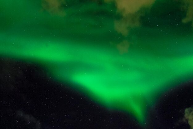 Photo the details of northern lights