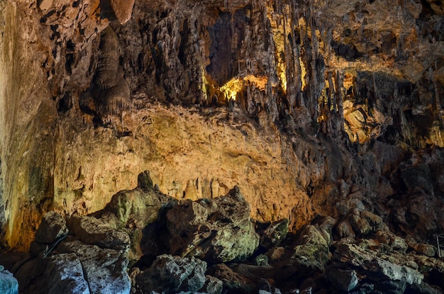 Details van de rotsformaties in Jenolan Caves in de buurt van Sydney, Australië