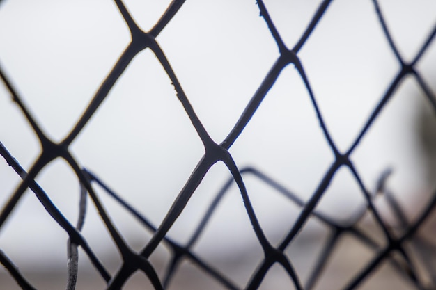 Details of a window protection screen in Rio de Janeiro Brazil