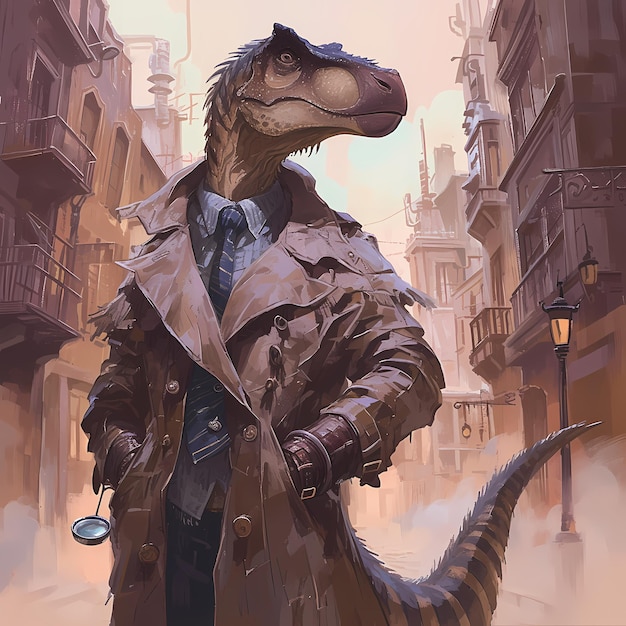 Detective Deinonychus The Jurassic Sleuth