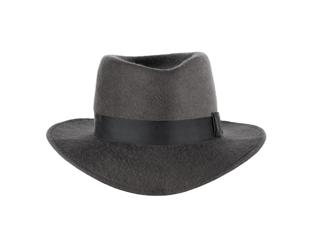 Detective hat isolated on white background