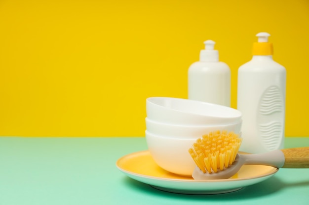 Detergent accessories for dish washing and cleaning