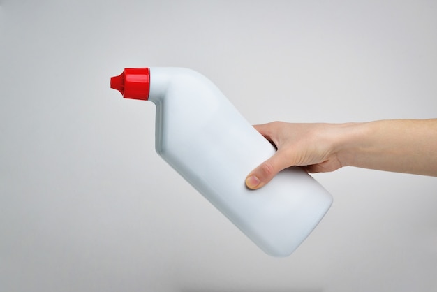 Detergent bottle for toilet and plumbing