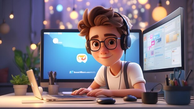 Разработчик кодирования на компьютере инженер программного обеспечения на работе программист с использованием настольного кодирования и программирования