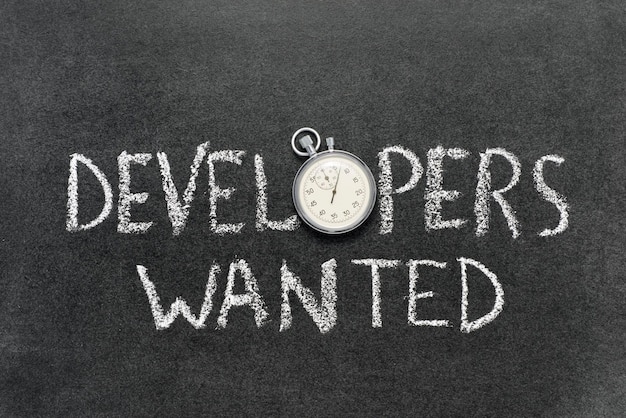 Developers wanted