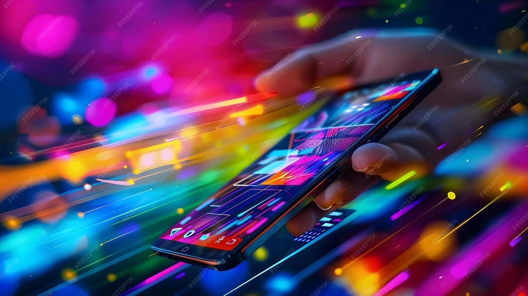 Premium Photo | Developing mobile applications for various devices and ...