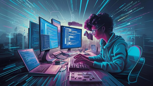 プログラマー開発 ウェブサイトデザイン プログラミング技術 ソフトウェア開発