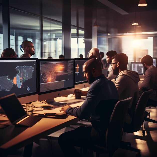 Premium Photo | Developing programming and coding technologies Website ...