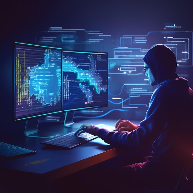 Premium Photo | Developing programming and coding technologies Website ...