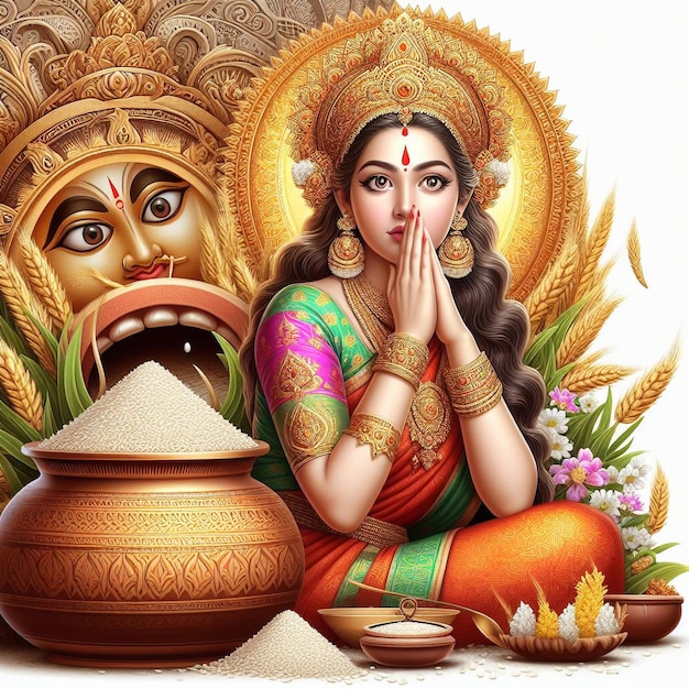 Photo devi lakshmi background image