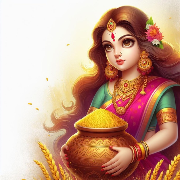 Devi Lakshmi background image