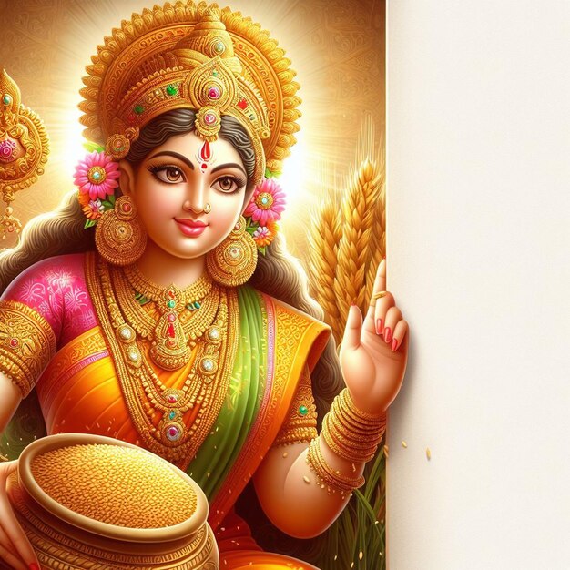 Devi Lakshmi background image