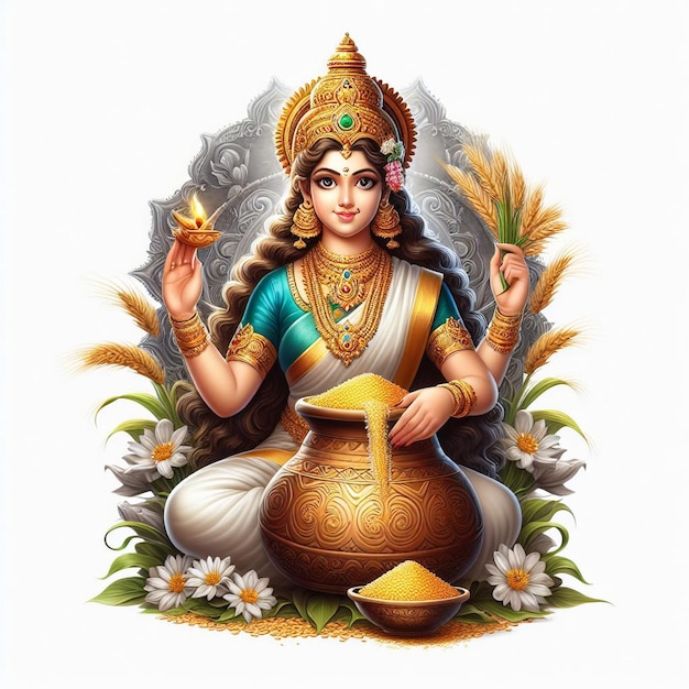 Photo devi lakshmi background image