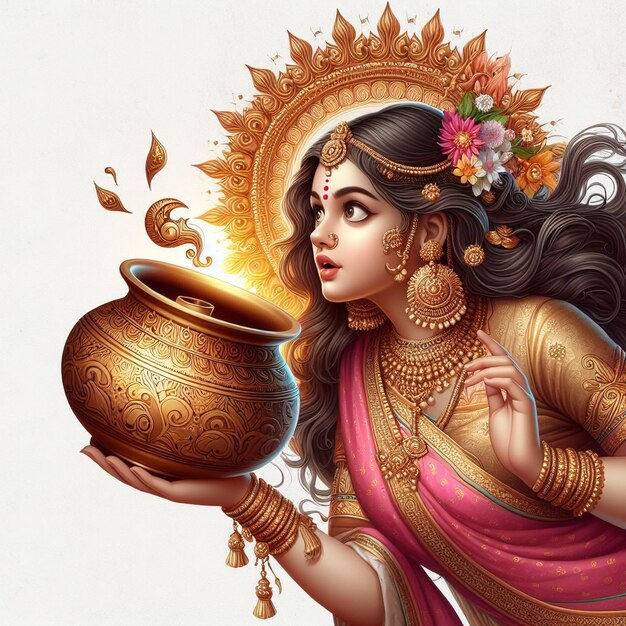 Photo devi lakshmi background image