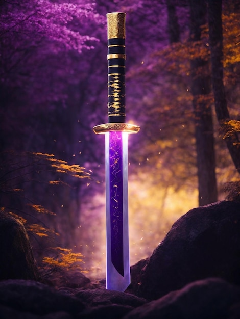 Devianart illustration of one japanese divine katana