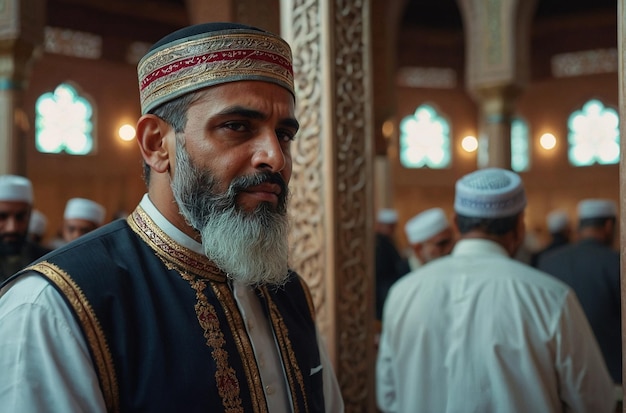 Devotion in Mosque Worship